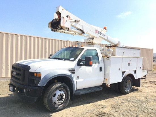 2008 Ford F550XL Bucket Truck,