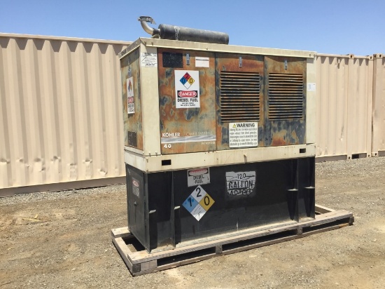 2002 Kohler 40RE0ZJ 54KVA Generator,