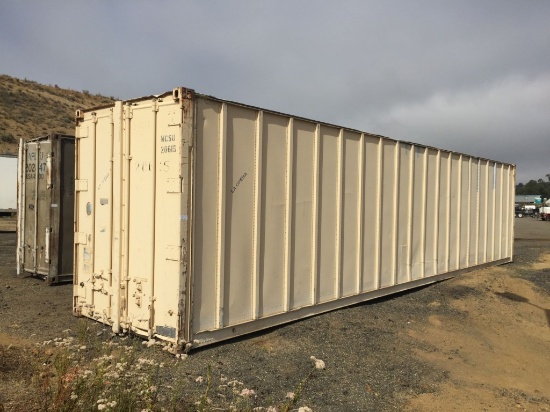 1979 Fruehauf 40ft High Cube Container,