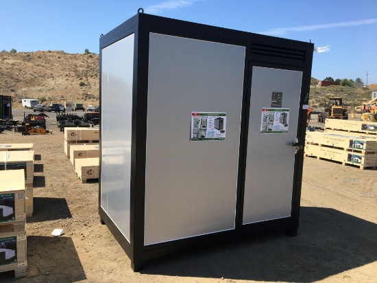 Unused Portable Bathroom,