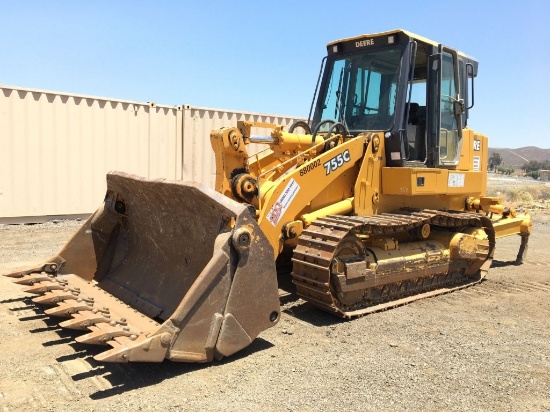 2006 John Deere 755C Crawler Loader,