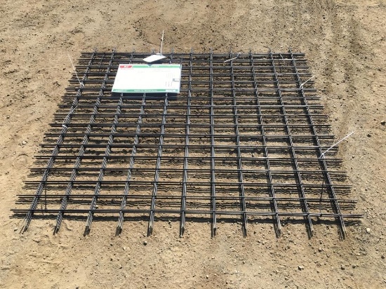 (5) Unused 5.3ft x 4.7ft Powder Coated Wire Mesh