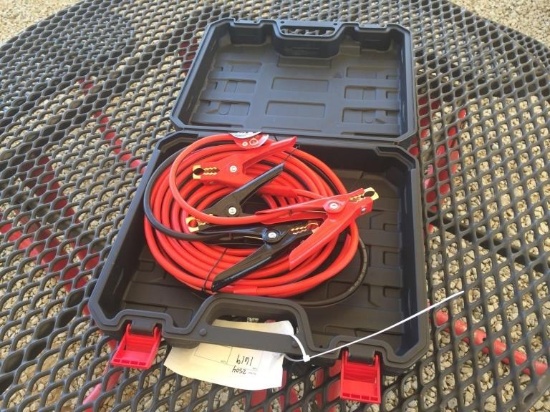 Unused Battery Jumper Cables,