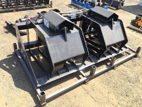 Unused GIYI GYHWG72 72in Wood Grapple Attachment,