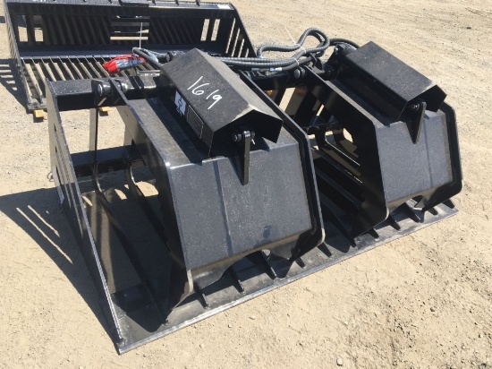 Unused GIYI GYHWG72 72in Wood Grapple Attachment,