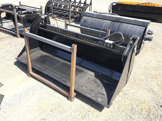 Unused GIYI GYHWG44C 44in Wood Grapple Attachment,