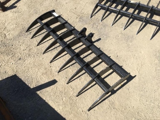 Unused 46in Rake Attachment,