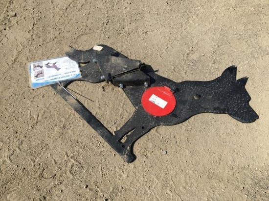 Unused SKLP Dog Shaped Shooting Target.