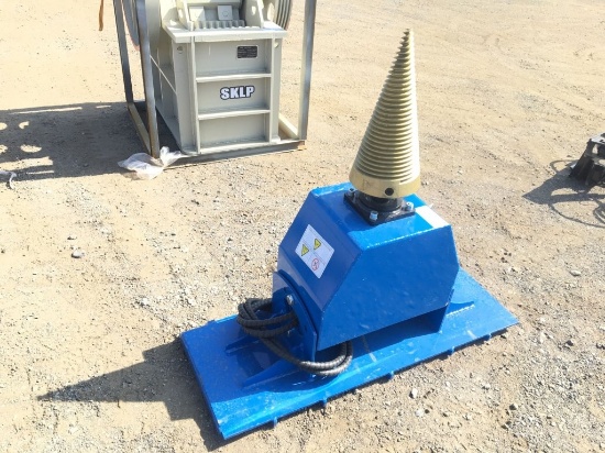 Unused GIYI 43in Log Splitter Attachment,