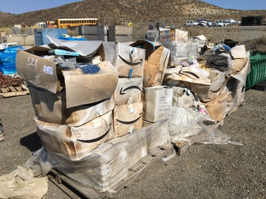 (3) Pallets of Misc Amazon Box, Including