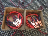 Unused Battery Jumper Cables.