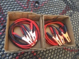 Unused Battery Jumper Cables.