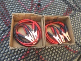 Unused Battery Jumper Cables.