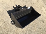 Unused Miva 24in Hydraulic Tilting Bucket,