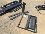 Unused GIYI Pair of 30in Forks w/Carriage,