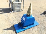 Unused GIYI 43in Log Splitter Attachment,