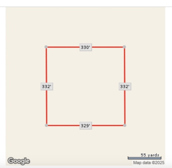 2.5 Acres Vacant Flat Parcel in California,