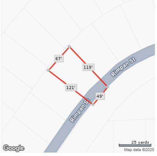 6,986 SqFt Vacant Parcel in California,