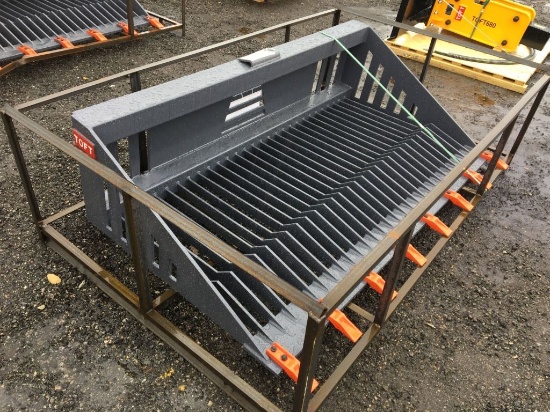 Unused TOFT HSSB-74 74in Heavy Duty Grid Bucket,
