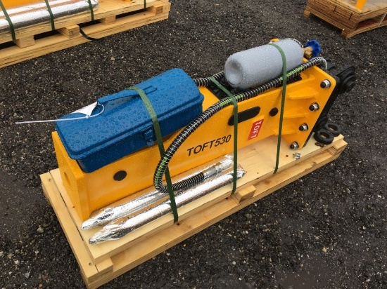 Unused TOFT 530 Box Type Hydraulic Hammer