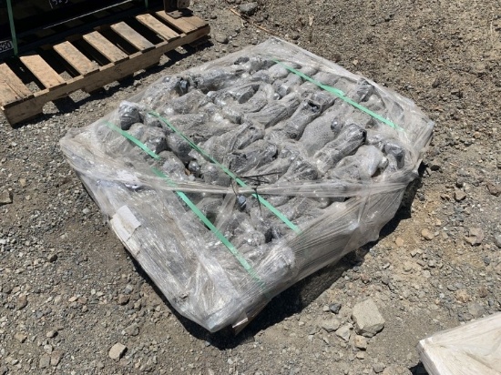 Pallet of Misc Unused Trailer Ball Hitch Adapters.