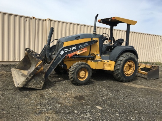 2017 John Deere 210LEP Skip Loader