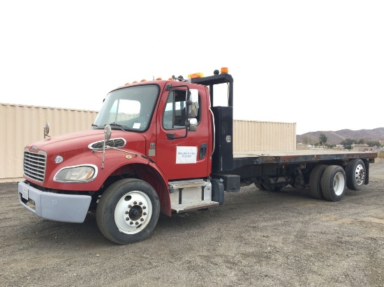 2014 Freightliner M2 Flatbed Truck,