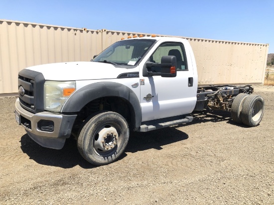 2012 Ford F550 Cab & Chassis,