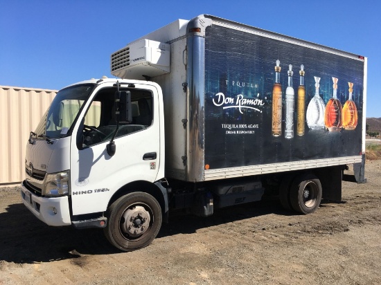 2015 Hino 195H Refrigerated Van Truck,