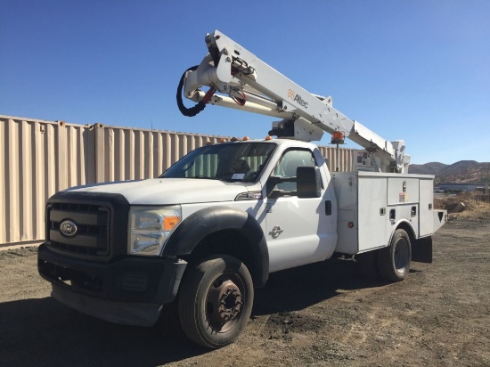 2012 Ford F550XL Bucket Truck,