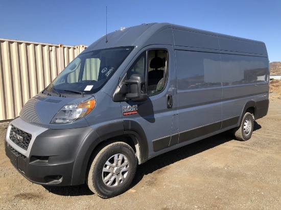 2019 Ram Pro Master 3500 Cargo Van,