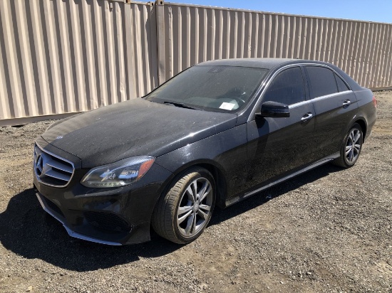 2016 Mercedes Benz E-Class E250 Sedan,
