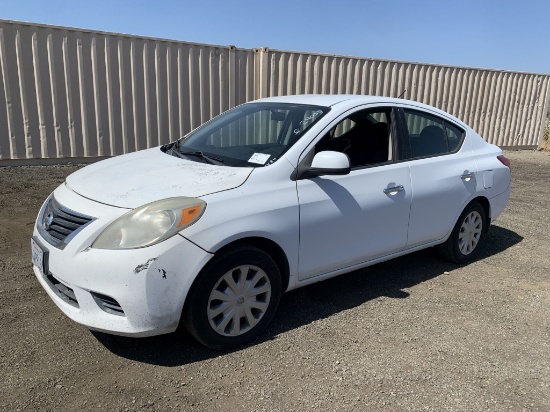 2012 Nissan Versa SV Sedan,