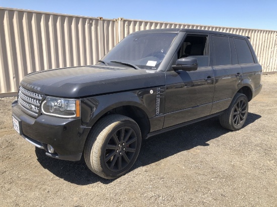 2012 Land Rover Range Rover SUV,