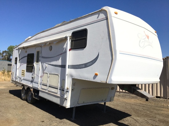 2004 Forest River Cardinal 26ft 5th Wheel Travel