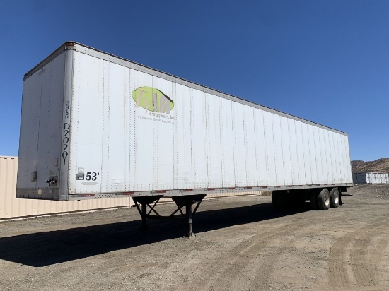 2007 Trailmobile Van Trailer,