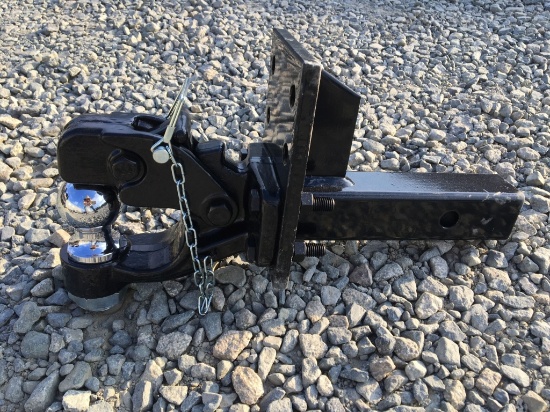 Unused 8-Ton Combo Pintle Hitch.