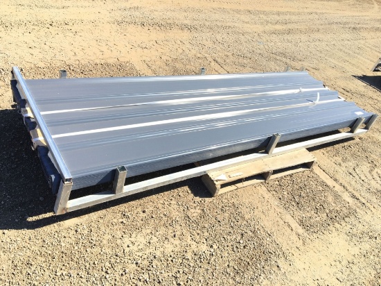 (100) Unused Aboss 10ft x 3ft Metal Roof Paneling.