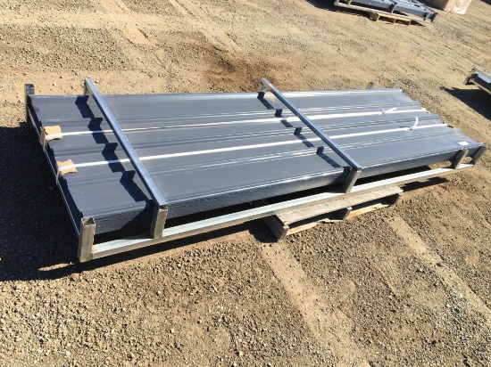 (100) Unused Aboss 10ft x 3ft Metal Roof Paneling.