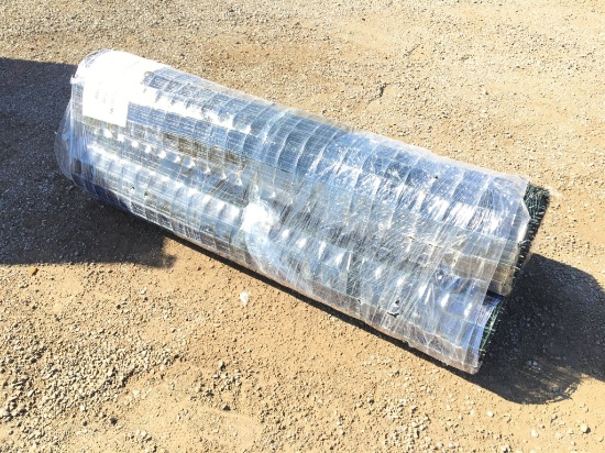 (3) Unused 100ft Wire Mesh Fencing Rolls.