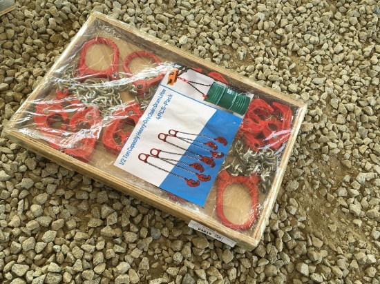 Unused Heavy Duty Chain Drum Lifter.