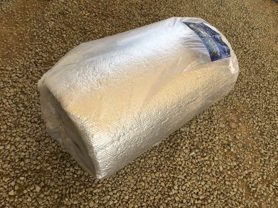 Unused 164ft x 3.3ft Bubble Aluminum Foil