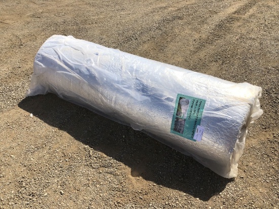 Unused 164ft x 6.6ft Bubble Aluminum Foil