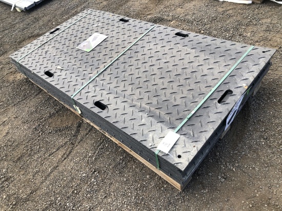 (12) Unused 4ft x 8ft x 0.5in Ground Protection