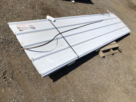 (70) Unused 12ft x 3ft x .6mm White Polycarbonate
