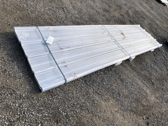 (30) Unused 12ft x 3ft x .6mm Clear Corrugated