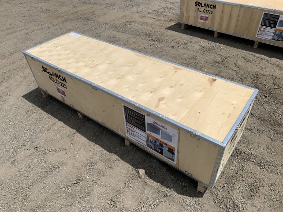 Unused SDLanch 12ft x 20ft x 8ft Steel Carport.