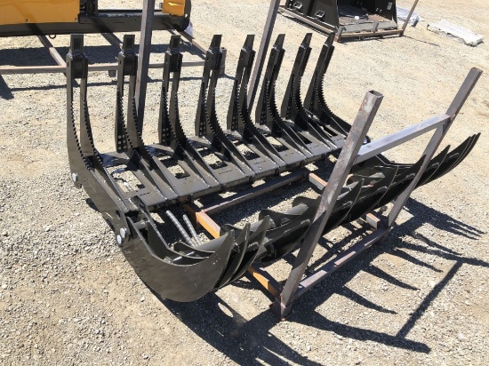 Unused GIYI GY-CLG72 72in Curved Log Grapple