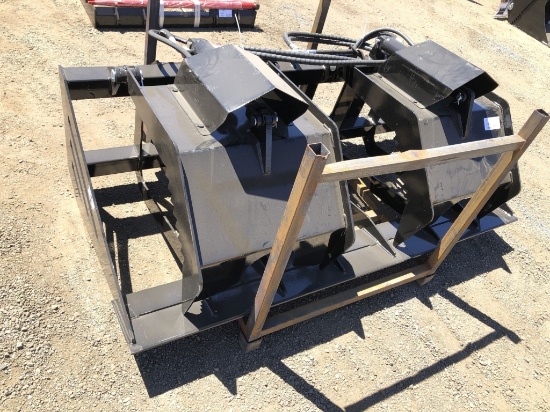 Unused GIYI GY-HWG72 72in Wood Grapple Attachment,