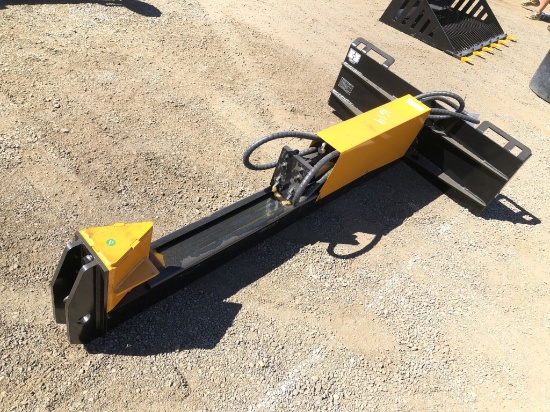 Unused GIYI Horizontal Log Splitter Attachment,